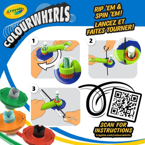 Crayola Colourwhirls (3ct), Spin Art Toy | Crayola In Lebanon