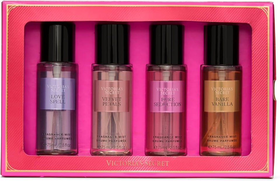Victoria Secret Women's Pack Of 4 The Best Of Fragrance Mist 4 x 75ml | Victoria Secret In Lebanon