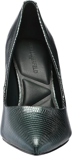 Karl Lagerfeld Paris Women's Dark Green Royale Dress Heels |Karl Lagerfeld Paris In Lebanon