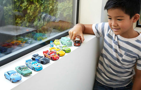 Mattel Disney Pixar Cars Set of 10 Die-Cast Mini Racers Vehicles|Mattel In Lebanon