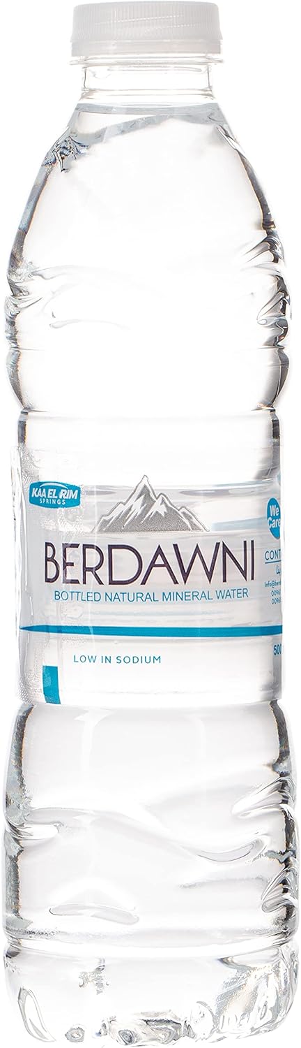 مياه الشرب المعبأة في زجاجات Berdawni 500 مل (PKT/12pcs)