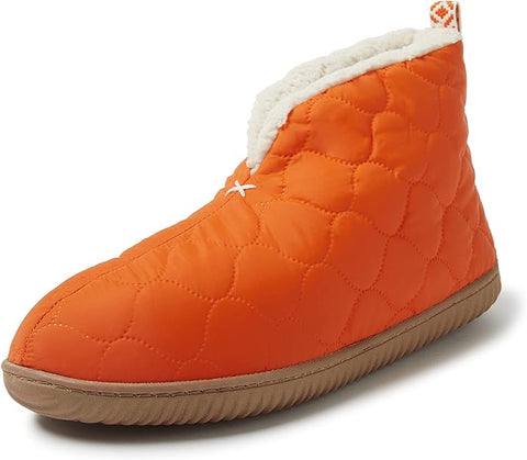 Dearfoams unisex Orange Warm Up Bootie Slipper |Dearfoams In Lebanon
