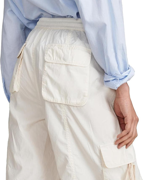 Lucky Brand Women's Off White Exaggerated Cargo Flight Pant | Lucky Brand In Lebanon