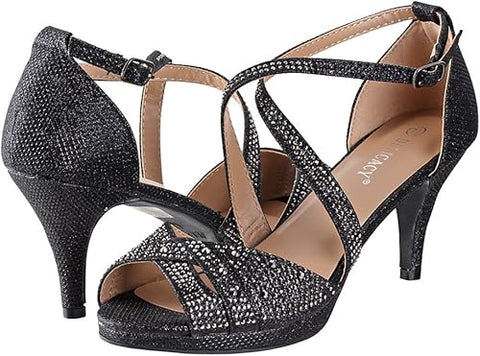 Delicacy Women's Black Excited 90 Classic  Heel  |Delicacy In Lebanon