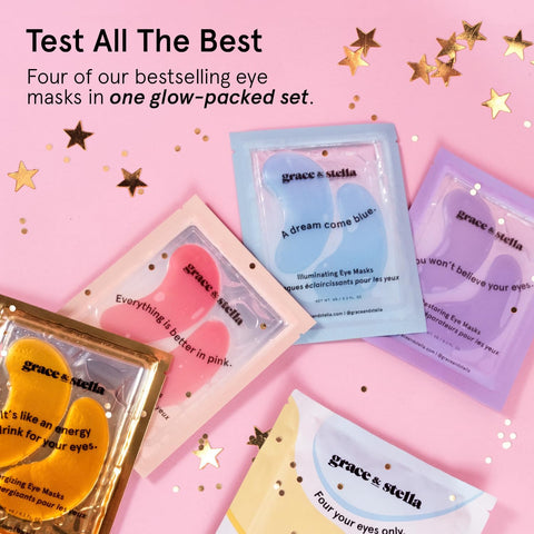 Grace & Stella Under Eye Gel Patches Multi-Color Pack |Grace & Stella In Lebanon