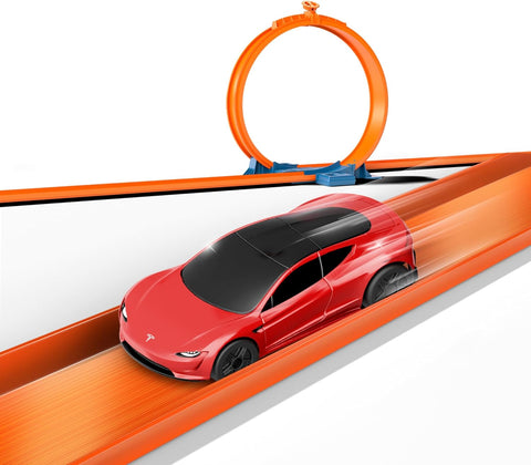 Mattel Hot Wheels Toy Car RC Tesla Roadster in 1:64 Scale Remote-Control Vehicle | Mattel In Lebanon