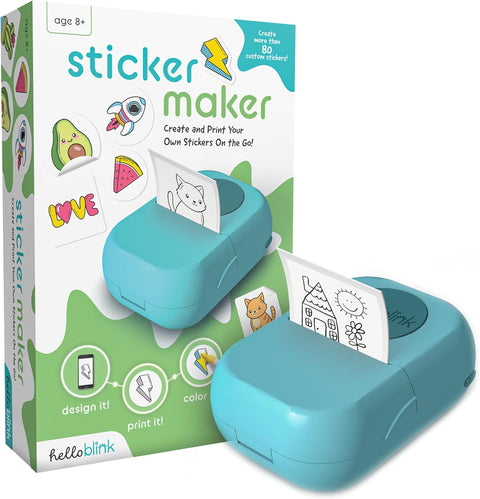 Hello Blink Mini Portable Bluetooth Thermal Stickers and Photos Printer Sticker Machine | Hello Blink In Lebanon