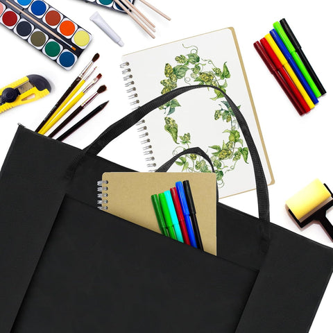 Busoha Large Art Portfolio Tote Bag with Nylon Shoulder 24X 36 Inch Light Weight Waterproof Poster Board Storage | Busoha In Lebanon