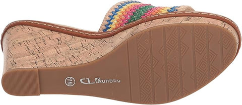 CL by Laundry Women's Multicolor Beginning Wedge Sandal | CL by Laundry In Lebanon