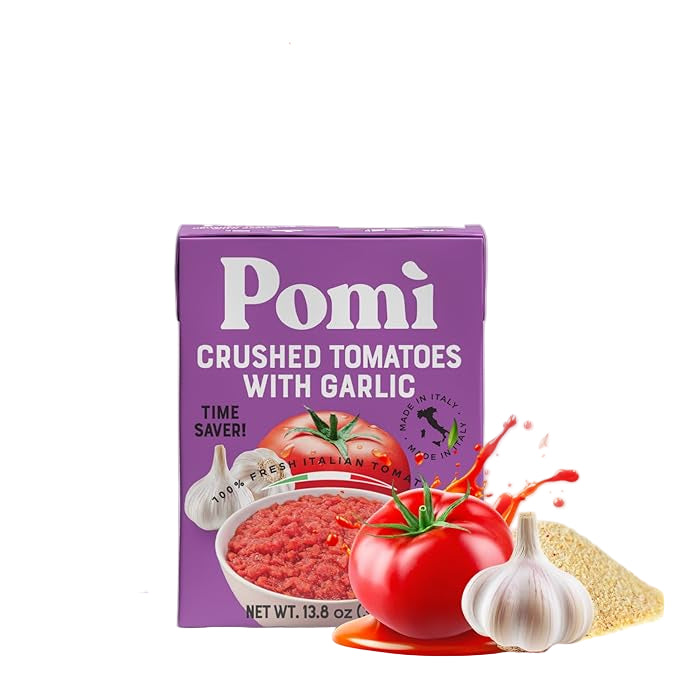 Pomi Finely Chopped Tomatoes With Onion & Garlic 390GR | PomiIn Lebanon