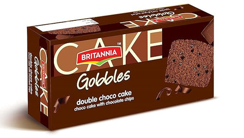 Britannia Gobbles Double Chocolate Cake 300g