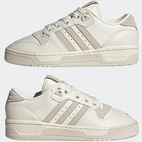 Adidas Women's White Rivalry Low Sneaker | Adidas In Lebanon