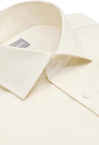 Michael Kors Men's Tan Comfort Stretch Slim Fit Dress Shirt | Michael Kors In Lebanon