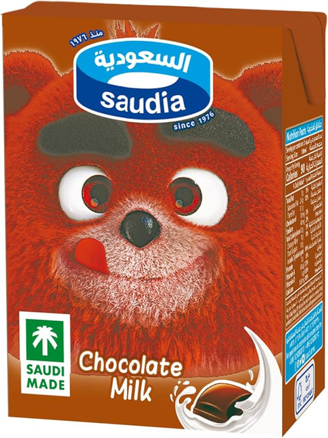 Saudia Chocolate Milk 200ml | Saudia In Lebanon