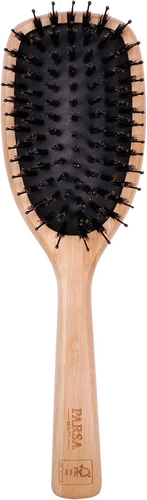 Parsa Beauty Natural Care Bamboo Hair Brush | Parsa Beauty In Lebanon