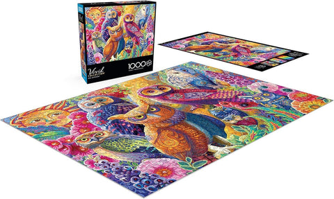 Buffalo Games - Laura Audi - Owl Autonomy - 1000 Piece Jigsaw Puzzle |Buffalo Games In Lebanon