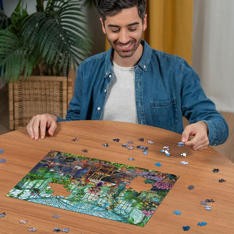 Ravensburger Greenhouse Mornings 500 Piece Jigsaw Puzzle |Ravensburger In Lebanon