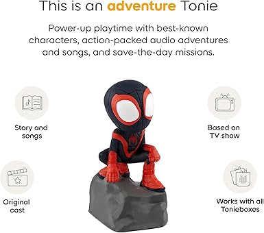 Tonies Spin Audio Play Marvel Character Spidey | Tonies In Lebanon
