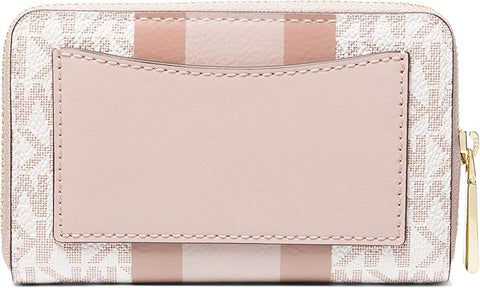 Michael Kors Women's Beige Small Zip Around Card Wallet | Michael Kors In Lebanon