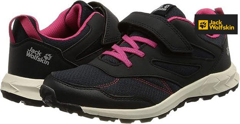 Jack Wolfskin Girl's Blue WoodLand Low VC K |Jack Wolfskin in Lebanon