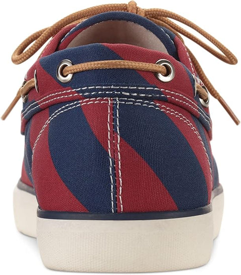 Club Room Men's Red & Navy Royce Stripe Casual Shoes | Club Room In Lebanon