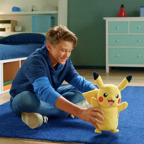 Pokemon Pikachu Electric Charge 10 Inch Interactive Plush|Pokemon In Lebanon