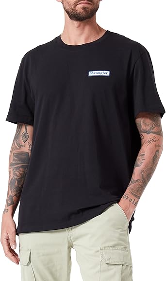 Wrangler Men's Black Logo T-Shirt | Wrangler In Lebanon