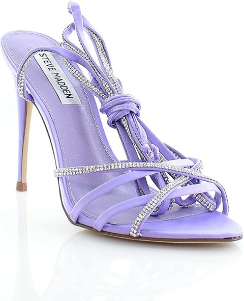 Steve Madden Women's Purple Jetsetter Heeled Sandal | Steve Madden In Lebanon