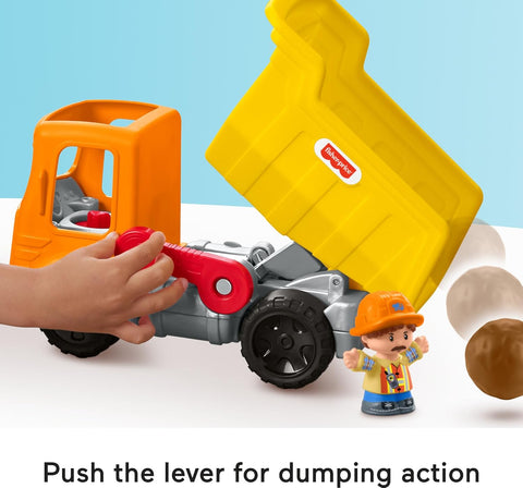 Fisher-Price Little People Toddler Construction Toy Work Together Dump Truck |Fisher-Price In Lebanon