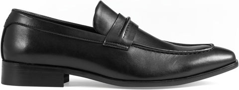Tommy Hilfiger Men's Black Steran Leather Casual Shoes | Tommy Hilfiger In Lebanon