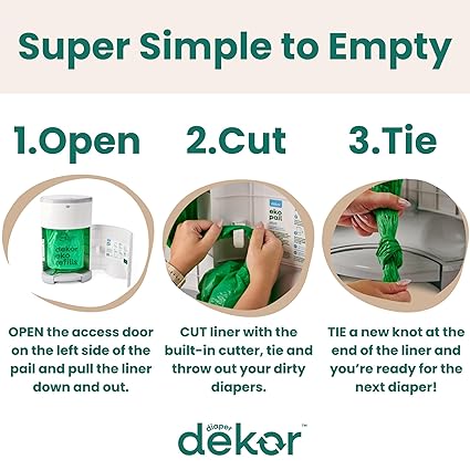 Diaper Dekor Green Eko Refills Classic, x2 | Diaper Dekor In Lebanon