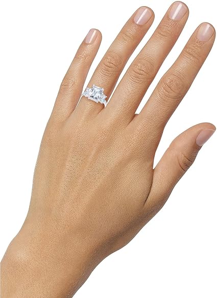 Charter Club Women's Fine Silver Plate Triple Crystal Ring |Charter Club in Lebanon