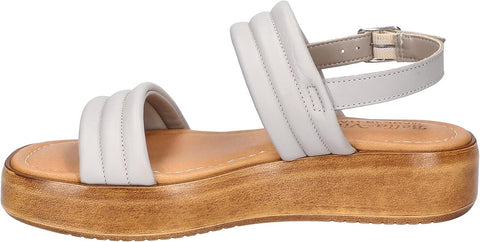 Bella Vita Women's Gray Ode-Italy Flat Sandal | Bella Vita in Lebanon