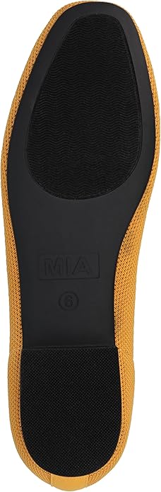 MIA Women's Mustard Rasia Round Toe Ballet Flat | MIA In Lebanon