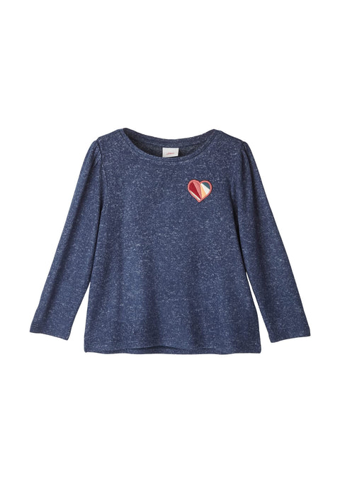 S.Oliver Girl's Navy Long-Sleeve Blouse |S.Oliver in Lebanon