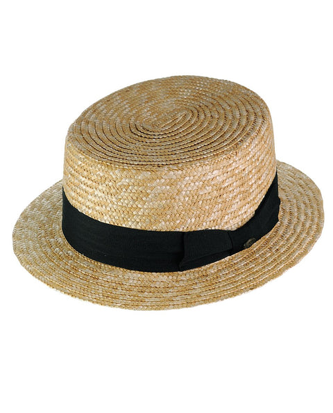 Epoch Hats Company Women's Natural Straw Skimmer Boater Hat | Epoch Hats Company In Lebanon