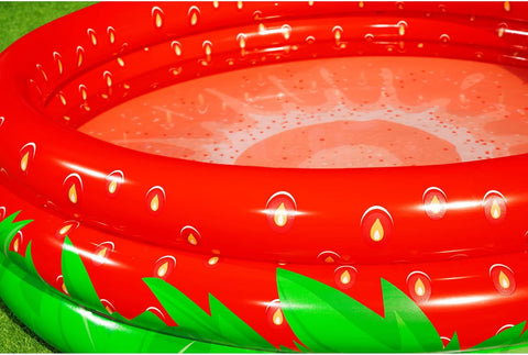 Bestway Sweet Strawberry Pool 66" x H15 Inflatable 3-Ring Play Pool|Bestway In Lebanon