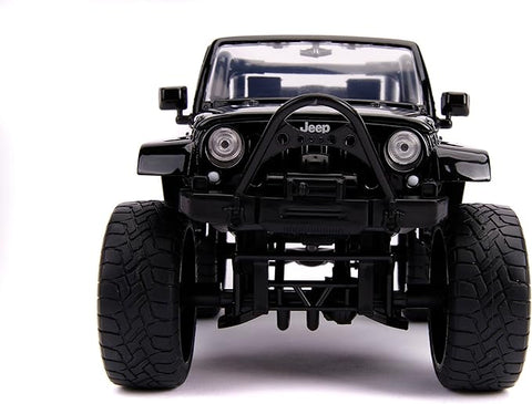 Jada Just Trucks 2007 Jeep Wrangler Black & Pink Camo Toy | Jada In Lebanon