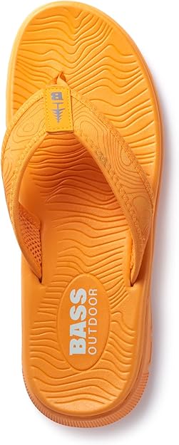 Bass Outdoor Men's Orange Topo Thong Slipper | Bass Outdoor in Lebanon