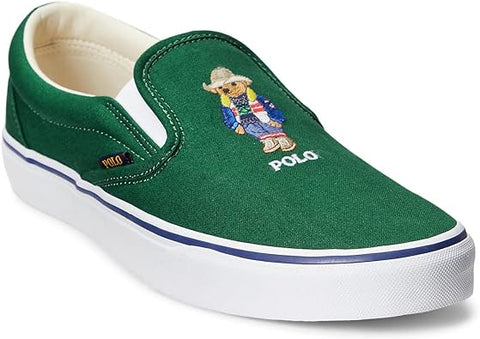 Polo Ralph Lauren Men's Green Casual Shoes ACS75(shoes 62) shr