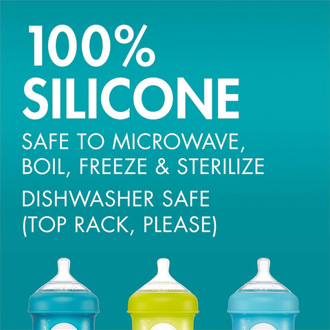 Boon Pack Of 3 Nursh Newborn Silicone Baby Bottle Nipples | Boon In Lebanon
