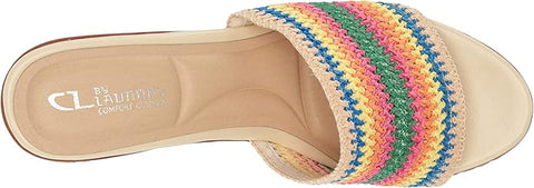 CL by Laundry Women's Multicolor Beginning Wedge Sandal | CL by Laundry In Lebanon