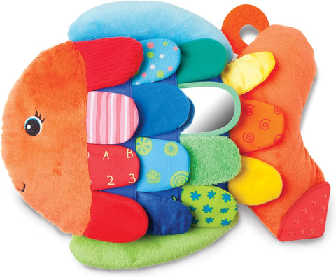 Melissa & Doug K’s Kids Multicolor Soft Baby Book Flip Fish Plush | Melissa & Doug In Lebanon