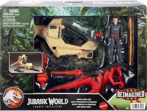 Mattel Jurassic Legacy Collection Reimagined Chopper Chase Pack | Mattel In Lebanon