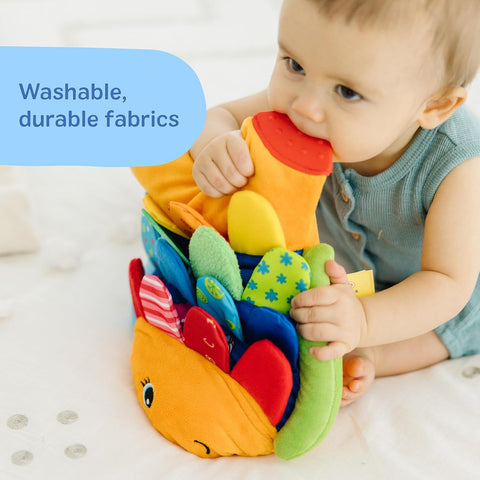 Melissa & Doug K’s Kids Multicolor Soft Baby Book Flip Fish Plush | Melissa & Doug In Lebanon