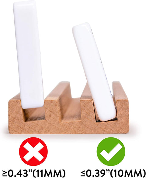 Yellow Mountain Imports Set of 4 Beechwood Domino Racks (10 Inch) | Yellow Mountain In Lebanon