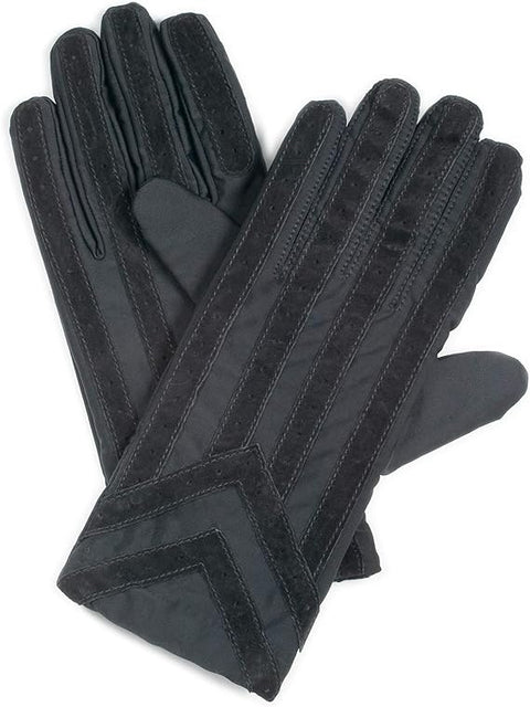 Isotoner Signature Mens Black Gloves ABW935