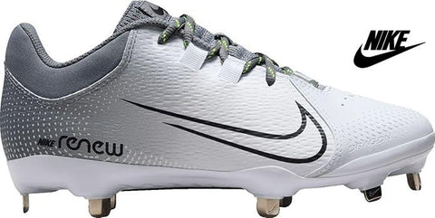 Nike Women's Hyperdiamond 4 Pro Metal Fastpitch Softball Cleats (no box lid)