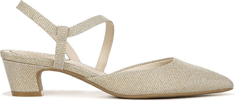 LifeStride Women's Gold Minimalist Heel | LifeStride In Lebanon