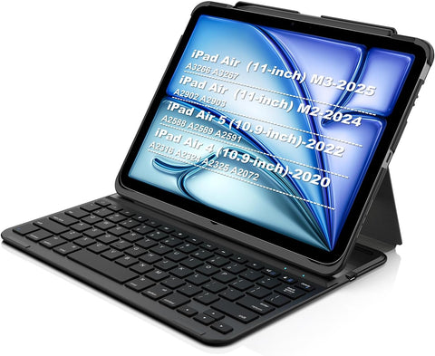 Arteck iPad Air 11-inch/Air 5th 4th Generation Bluetooth Keyboard Case |Arteck In Lebanon